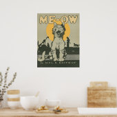 Me-ow Poster (Keuken)