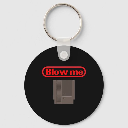 Me Retro Videogame Oude School Gamer Sleutelhanger (Voorkant)