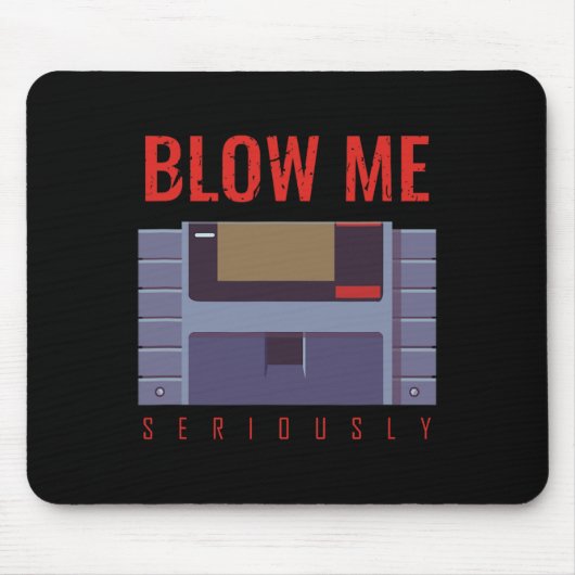 Me Seriously 90s Retro Videogame  Gamer Muismat (Voorkant)