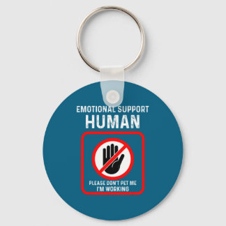 Me Shirt Emotional Support Human Halloween Costume Sleutelhanger