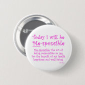Me-Sponsible Ronde Button 5,7 Cm (Voorkant /achterkant)