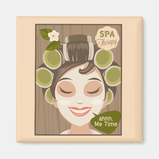 Me Time Spa Magneet (Voorkant)