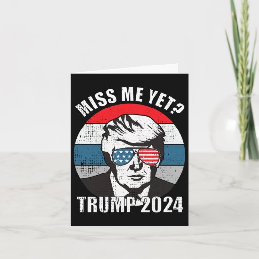 Me Toch Grappig Trump 2024 2 Kaart (Voorkant)