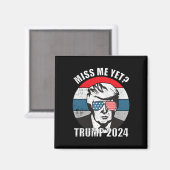 Me Toch Grappig Trump 2024 2 Magneet (Voorkant / Achterkant)