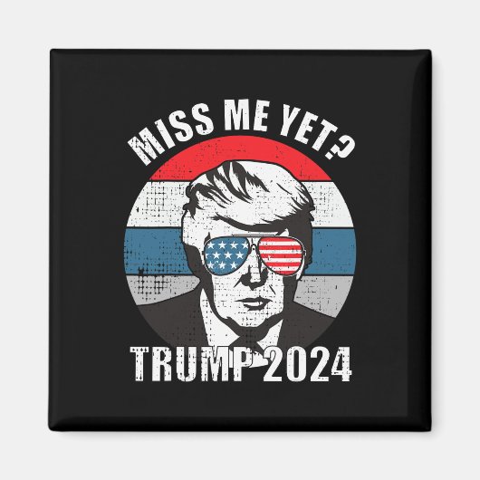 Me Toch Grappig Trump 2024 2 Magneet (Voorkant)
