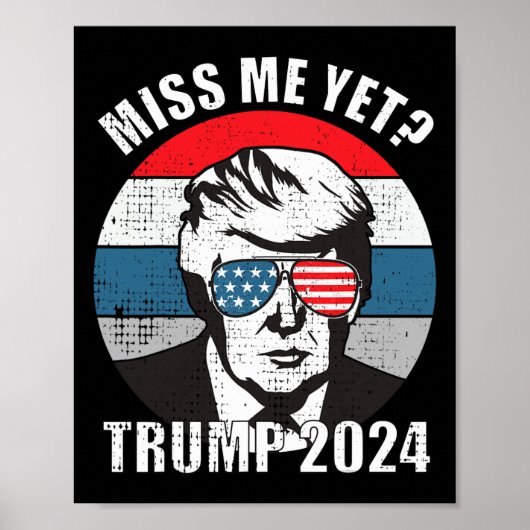 Me Toch Grappig Trump 2024 2 Poster (Voorkant)