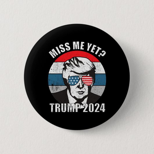 Me Toch Grappig Trump 2024 2 Ronde Button 5,7 Cm (Voorkant)