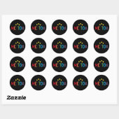 ME TOO in Rainbow Colors Stickers (Vel)