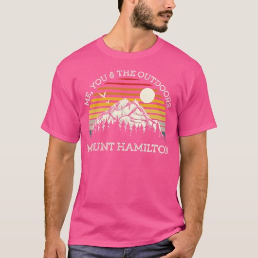 Me You en het buitenleven Mount Hamilton wandelen T-shirt (Voorkant)
