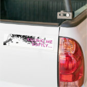 me zacht doden bumpersticker (Op Truck)