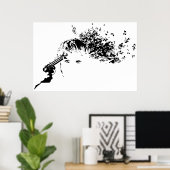 me zacht doden poster (Thuiskantoor)