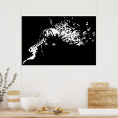 me zacht doden poster (Keuken)