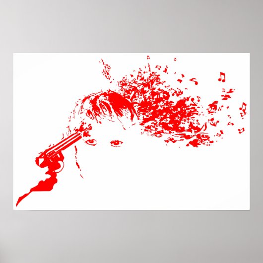 me zacht doden poster (Voorkant)