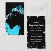 me zacht doden visitekaartje (Voorkant / Achterkant)