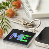 ME-zelfexpressie Sleutelhanger (Voorkant Rechts)