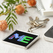 ME-zelfexpressie Sleutelhanger (Zijkant)