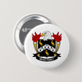 Mead Family Crest Ronde Button 5,7 Cm (Voorkant /achterkant)