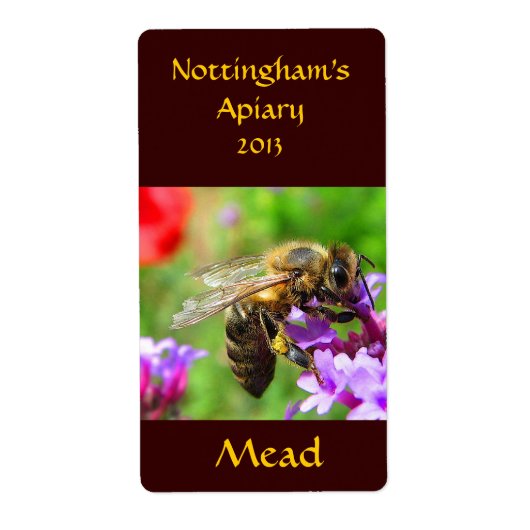 Mead Honeywine Label (Voorkant)