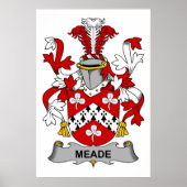 Meade Family Crest Poster (Voorkant)