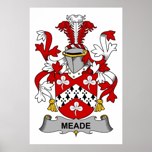 Meade Family Crest Poster (Voorkant)
