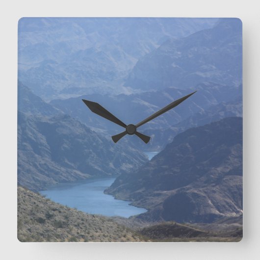 Meade Wall-klok meer Vierkante Klok (Voorkant)