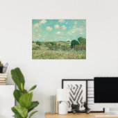Meadow - Alfred Sisley Fine Art Poster (Thuiskantoor)