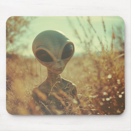 Meadow Alien Mousepad Muismat (Voorkant)