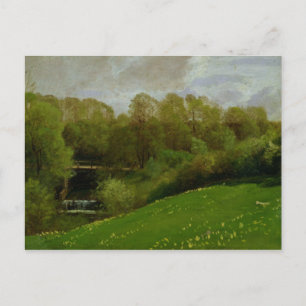 Meadow and Woodland, 1895 Briefkaart