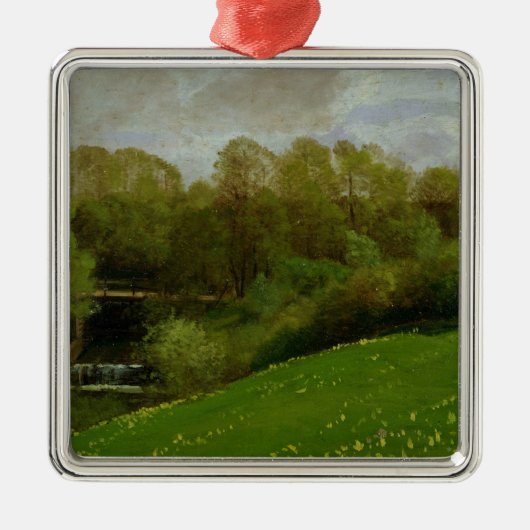 Meadow and Woodland, 1895 Metalen Ornament (Voorkant)