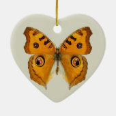 Meadow Argus Butterfly Keramisch Ornament (Achterkant)