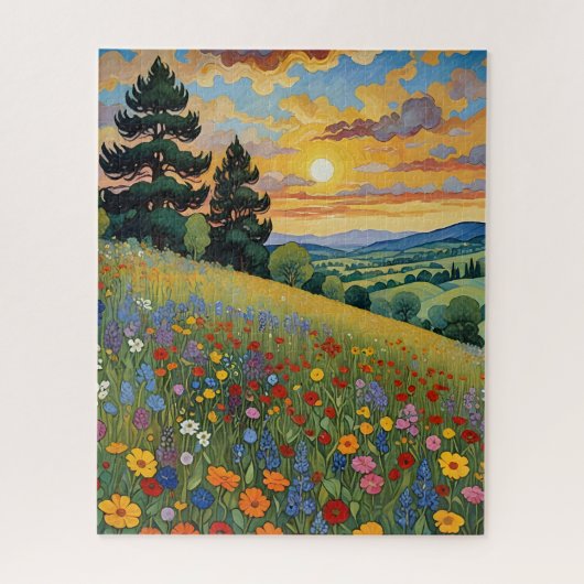 Meadow Art Puzzel (Verticaal)