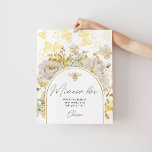 Meadow bee floral Mimosa bar Poster<br><div class="desc">Meadow bee floral Mimosa bar Poster Overeenkomende items zijn beschikbaar.</div>