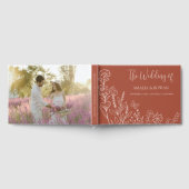 Meadow Bloemen Bruiloft Gastenboek (Volledig)