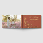 Meadow Bloemen Bruiloft Gastenboek (Volledig)
