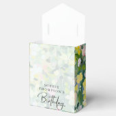 Meadow bloemen elegante verjaardag bedankdoosjes (Geopend)