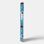 Meadow bloemen in blauwe iphone case (Achterkant / Rechts)