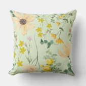 Meadow Bloom Serenity Sierkussen (Voorkant)