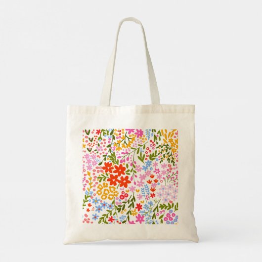 Meadow Bloom Tote Bag (Achterkant)