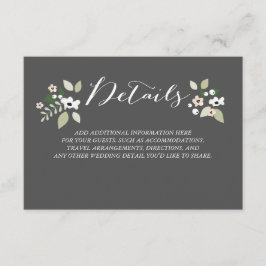 Meadow Blooms - Kaart met details