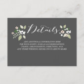 Meadow Blooms - Kaart met details (Voorkant)