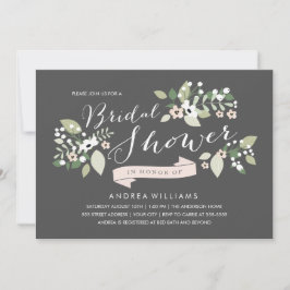 Meadow Blooms Vrijgezellenfeest Invite Kaart