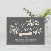 Meadow Blooms Vrijgezellenfeest Invite Kaart (Staand voorkant)