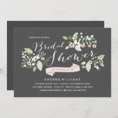 Meadow Blooms Vrijgezellenfeest Invite Kaart (Voorkant / Achterkant)