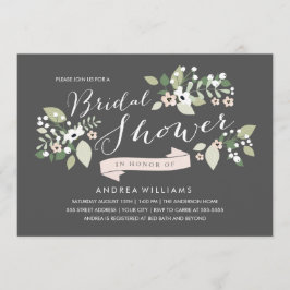 Meadow Blooms Vrijgezellenfeest Invite Kaart
