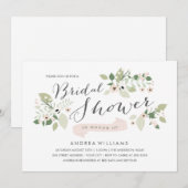 Meadow Blooms Vrijgezellenfeest Invite Kaart (Voorkant / Achterkant)