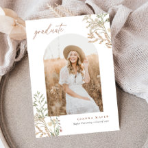 Meadow Botanicals Afstuderen Invitation