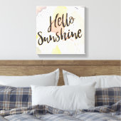 Meadow Breeze II | Hallo Sunshine Canvas Afdruk (Insitu (Slaapkamer))
