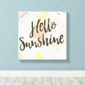 Meadow Breeze II | Hallo Sunshine Canvas Afdruk (Insitu (Houten vloer))