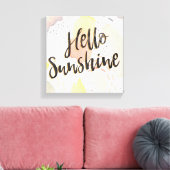 Meadow Breeze II | Hallo Sunshine Canvas Afdruk (Insitu (Woonkamer))