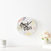 Meadow Breeze III | Good Vibes Ronde Klok (Huis)